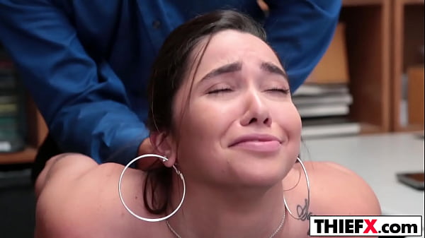 Curvy Teen Thief Learned Her Lesson  