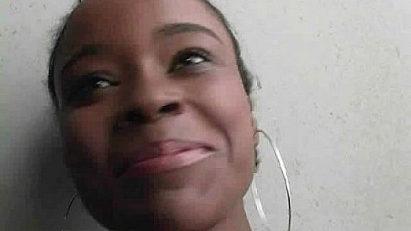 Horny ebony suck the juice from big white gloryhole 24