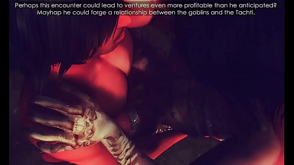 Huge tits voodoo witch screws adventurer  