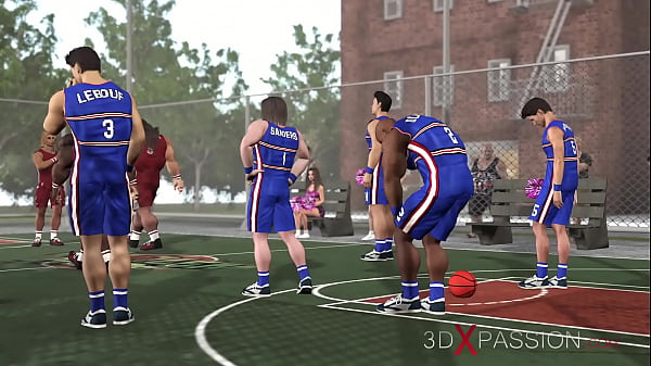 A hot cheerleader blonde gets fucked by a black guys