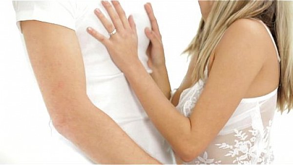 Blonde haired, blue eyed hottie Tracy Loves has a slender body with full natural tits that love to jiggle