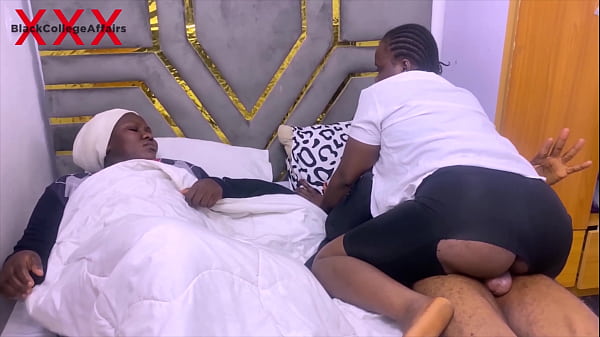 Hardcore sex with two horny babes