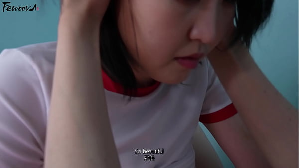 Korea - Busty Girlfriend Role-Playing in Black Stockings