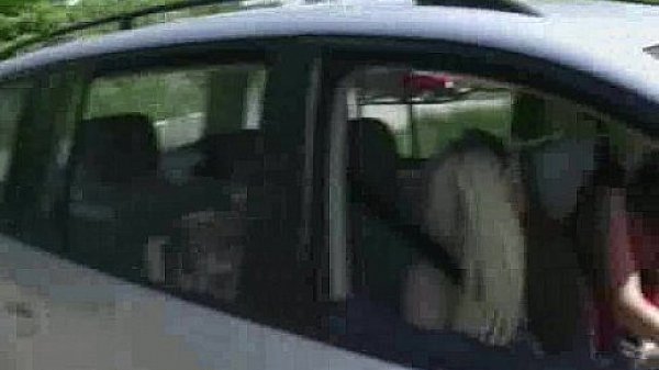 2 hot amateur sluts in an outdoor group sex action