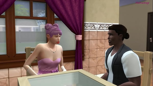 Sissy sucks a huge black cock and jumps on it like a real girl