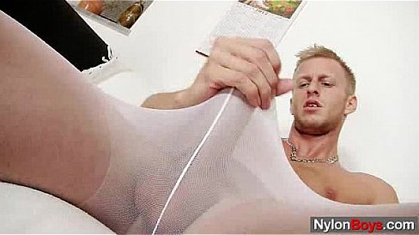 Solo gent hose and masturbation