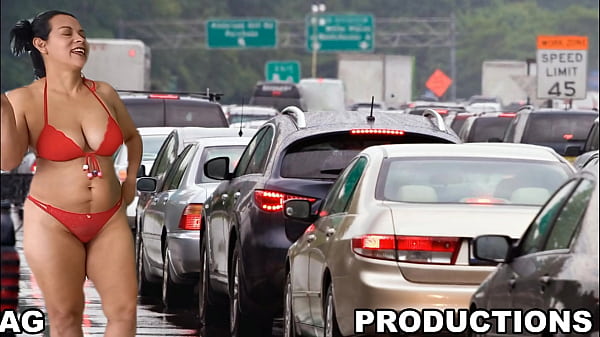 DANCING NAKED IN A STREET FULL OF CARS  