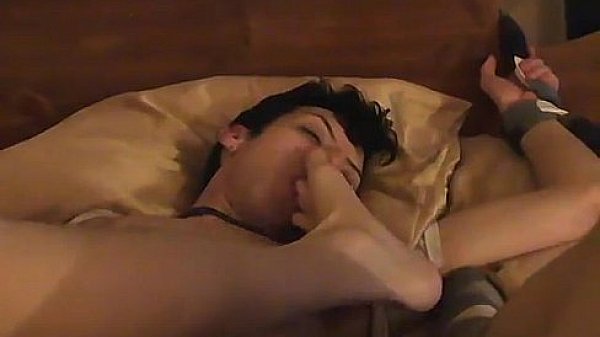 Amazing twinks Trace rips William's shirt off and makes him eliminate  