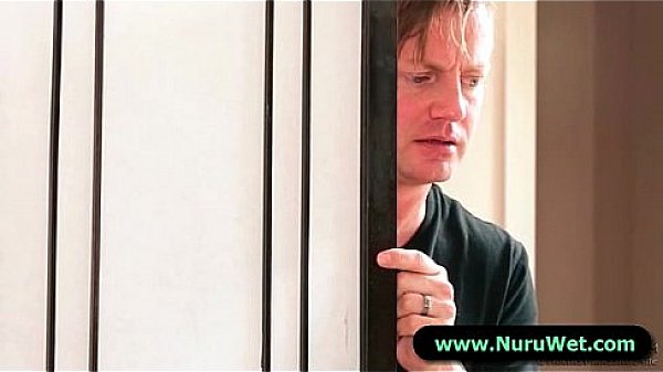 Nuru Massage Shy Guy Fucking Pussy Hard 12