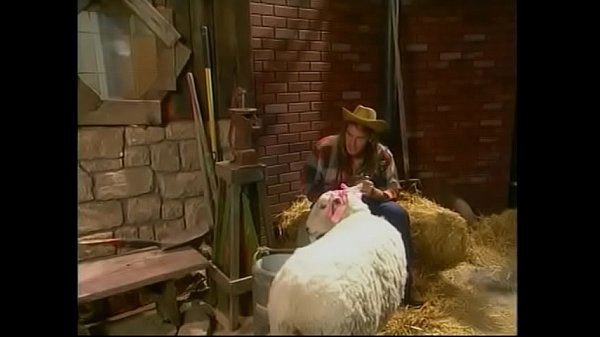 Muscular cowboy fucks the farmer's hungry in all poses in the barn