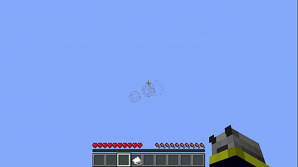 Tutorial de ano novo no minecraft para criar foguetes  