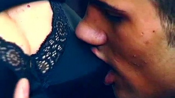 Sexy granny gets fucked in restaurant