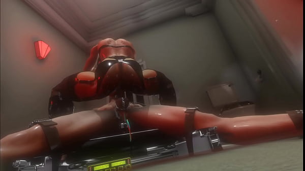 Citor3 3d tex massive boobs dominatrix e-stim riding big dick slave with lots of precum