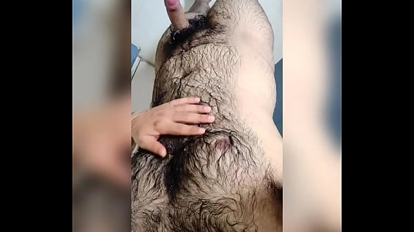 Wet hairy dick
