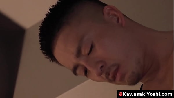 Wrestling Asian muscle heads Keita and Hiroya suck every others large cocks before in-your-face sans protection beating closes with warm butt-centric creampie.