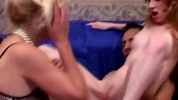 Young girl fucked by older couple