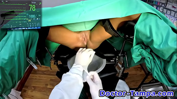 Step Into Dr Tampas Body And Glove In While Solana Becomes Human Guinea Pig For Research With Electricity And Orgasms! POV MedFet Movies