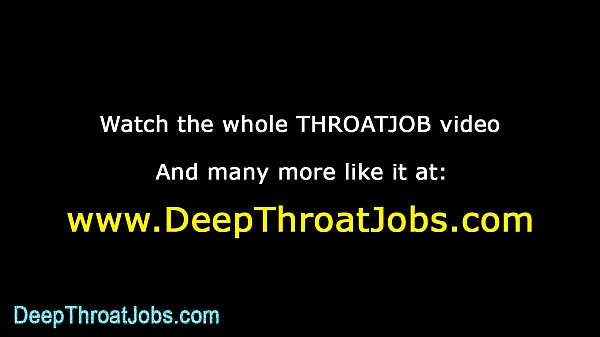 Busty throating ho guzzle