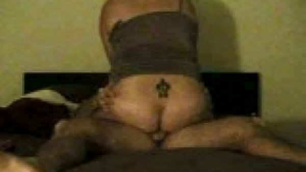 Busty Amateur riding dick with dildo in ass