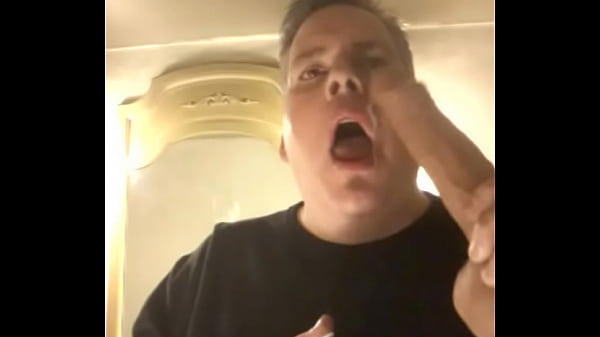 Cumhungry faggot with a new toy