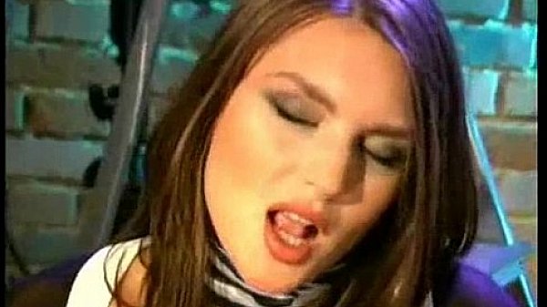 Brunette teasing Masturbation