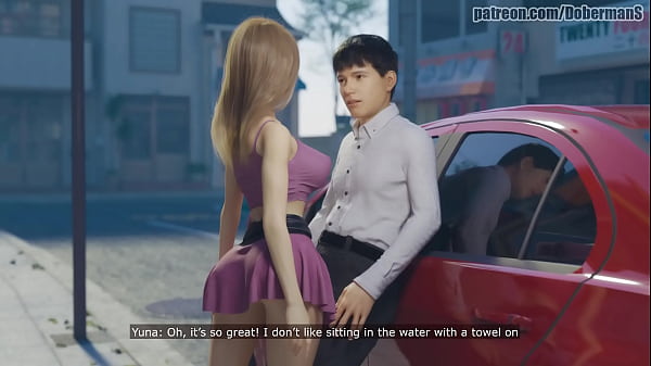 Asian girl likes to cum on a big dick