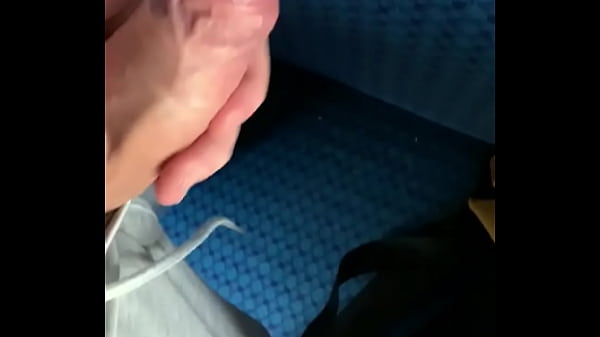 Train handjob  