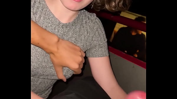 Real sex in public at the cinema with Darcy Dark. Blowjob and sex right in the hall. Big cock masturbation.