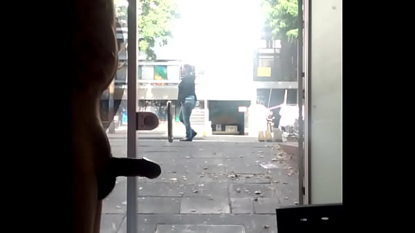 el riesgo de que me vean la verga