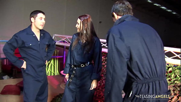 Lovely chicks get their cunts stuffed by two horny guys 