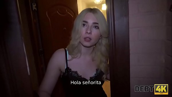 Debt4k. Maria tiene un cuerpo hermoso y sexy y lo usa para devolver todo el dinero 