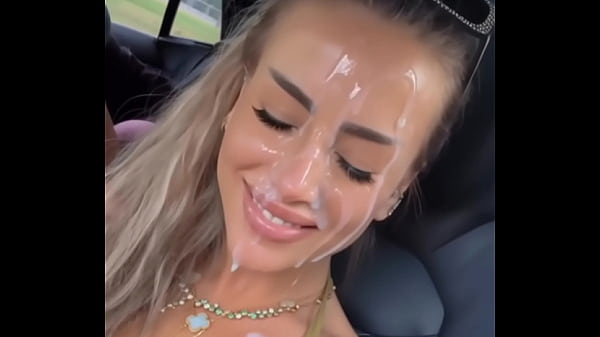 Geri Nikol пръскат е със сперма по лицето