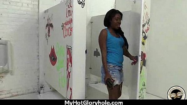 Gloryhole Secrets Ebony sucking off strangers POV 8