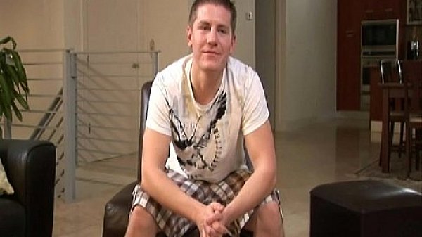 Chad Macon wanking his fine college dick gay sex  