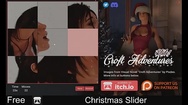 Christmas Slider (free game itchio ) Puzzle