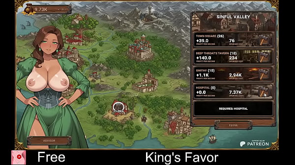 King's Favor (free game itchio) idle,Simulation, Action, Adventure  