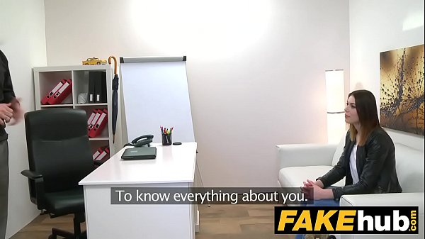 Fake Agent Hot brunette model learns how to give the perfect blowjob