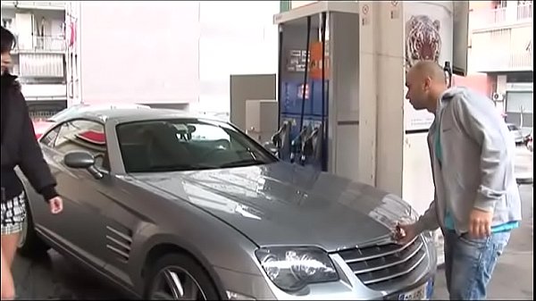 Nice young brunette fucked by mechanic