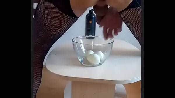 A few slippery balls easily enter a developed asshole  