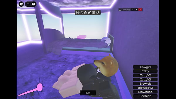 Doge fucks a bunny girl in Roblox