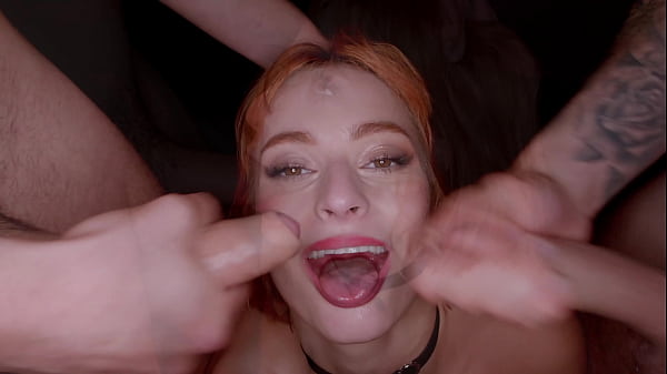 Pelirroja Flaca Quiere Pis En Su Garganta Despu&eacute;s De La Fiesta. Rauls Bud