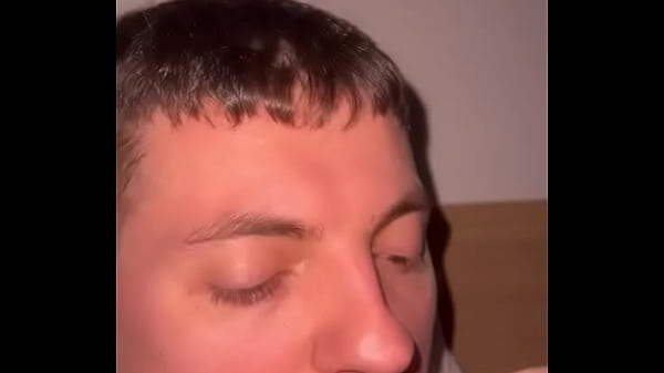 He swallows cum 
