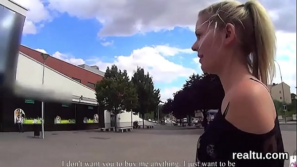 Exquisite czech girl gets teased in the shopping centre and penetrated in pov