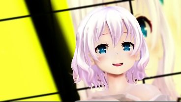 MMD Animation by MM3077 Gakkou Dancing  