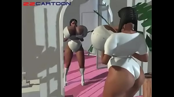 3D Art Black Hourglass Strippe