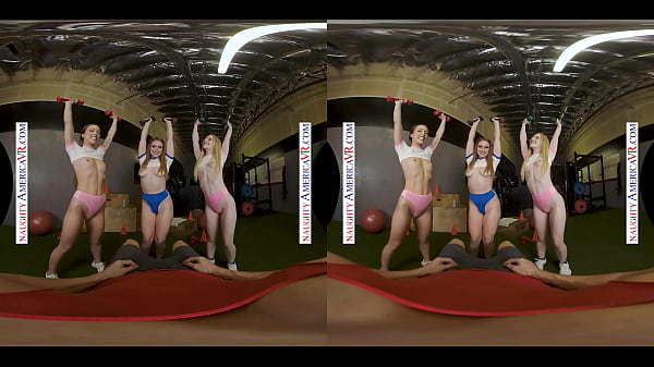 Naughty America - Slutty babes put on a show