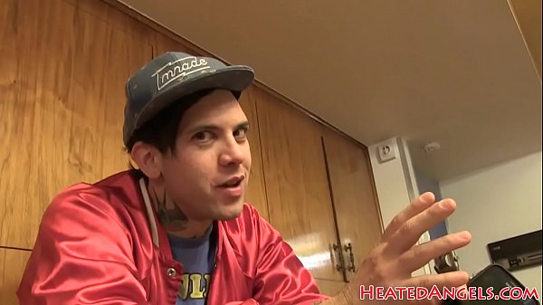 Inked punk babe teases her lover