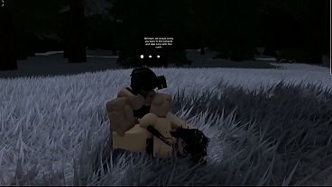 Short Session in the Woods in Roblox  