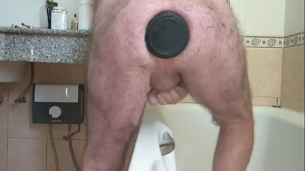 Monster Plug deep inside me and stretching my Ass wide open. 