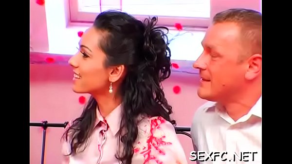 Non-professional hotties stand clothed when sharing a perfect cock